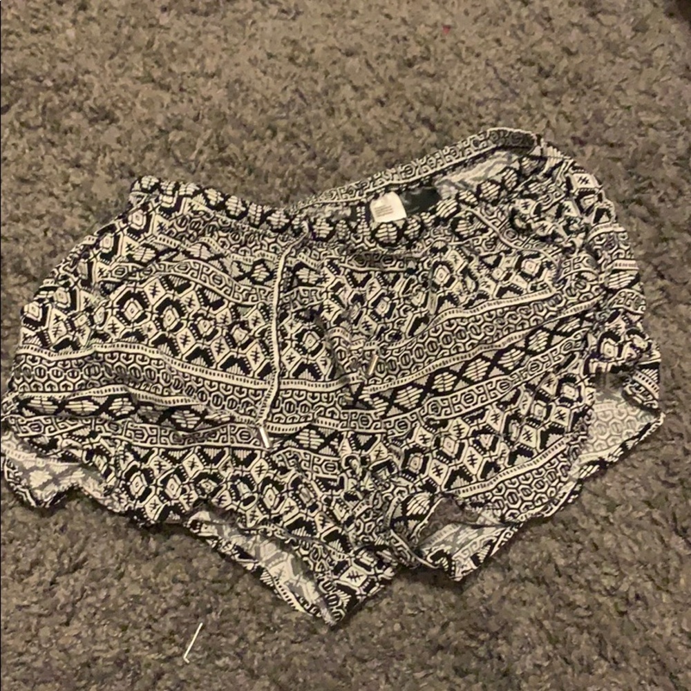Silky/cotton shorts